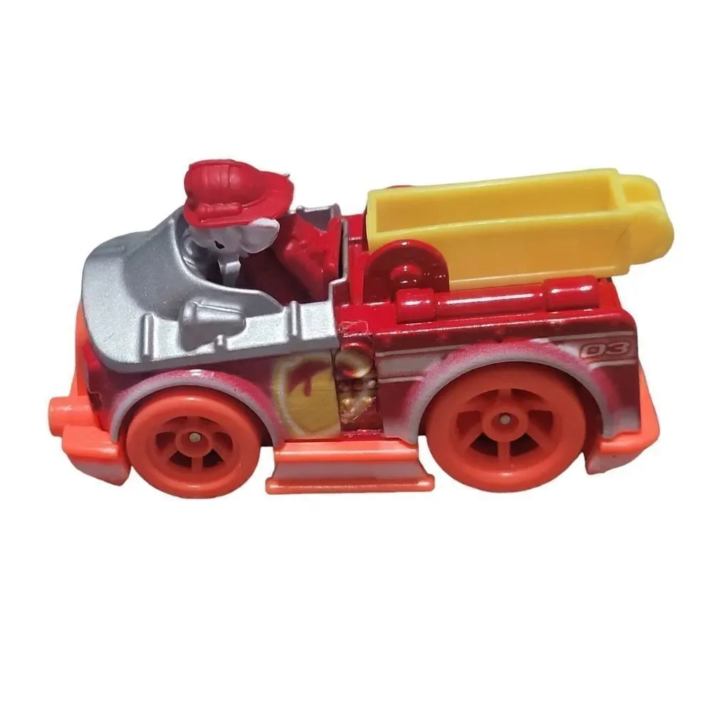 Paw Patrol neon die-cast rescue vehicle set